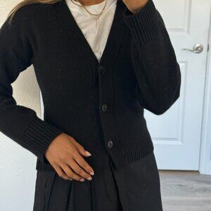 Madewell Black Cardigan XS